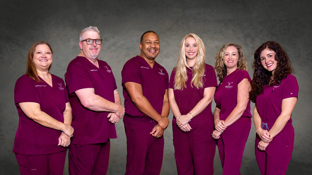 Team photo of doctors and staff of Veinology Health